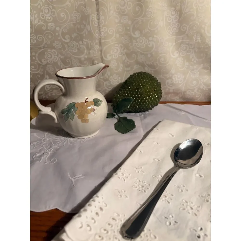 Vintage Mikasa‎ English Countryside Creamer- Fruit Panorama